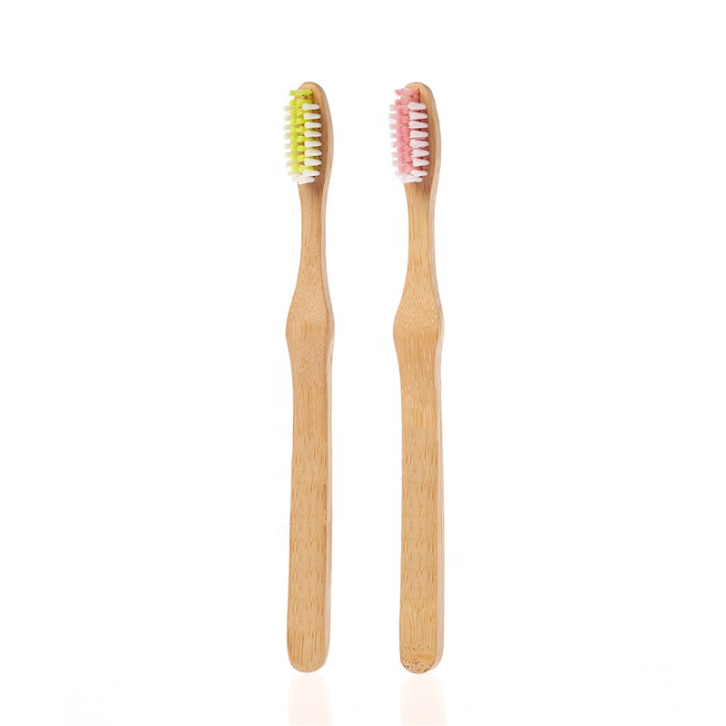 Charcoal soft bristle tooth brush organic eco-friendly for wholesale